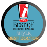 Dr. Rachael Degurse - 2023 CSIndy Best Doctor Silver Logo